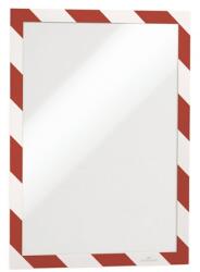 DURABLE Duraframe Security A4 2db/cs öntapadó piros/fehér infokeret (4944132) - bestbyte