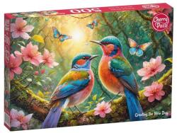 Cherry Pazzi 500 db-os puzzle - Greeting the New Day (20319) (20319)