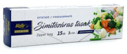 Kelly Prémium simítózáras tasak 3L 15db