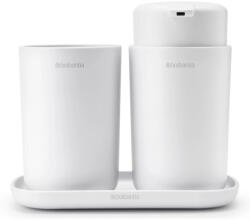 Brabantia ReNew 3db-os fürdőszobai pipere szett Fehér (280382)