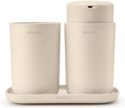 Brabantia ReNew 3db-os fürdőszobai pipere szett Bézs (223402)