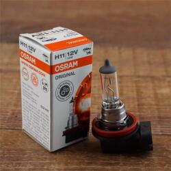 OSRAM Halogén izzó, autó/gépjármű, 1 db, H11, 55W, 12V, OSRAM Original Line (OAIH11OL) - papirdepo