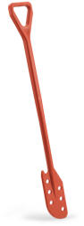 IGEAX élelmiszeripari keverőlapát / kaparó perforált 130 mm x 1200 mm piros (1111R)