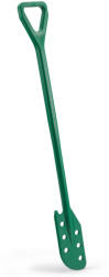 IGEAX élelmiszeripari keverőlapát / kaparó perforált 130 mm x 1200 mm zöld (1111G)