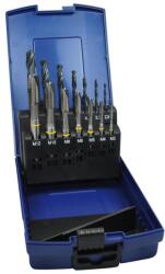 Forum Set tarozi de masina Forum, tratat cu abur, HSS-E DIN371B/DIN376B, gauri strapunse, M3-M12 + burghie HSS DIN338N, 2.5-10.2mm (4317784537063) - constructii-mag