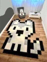 Happixel Kutya, Farkas - Happixel (prémium dekorszőnyeg)