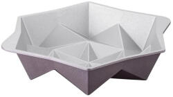 Dr. Oetker Tava de copt Dr. Oetker Origami 2556, 28 cm, Forma origami, Aluminiu turnat, Roz auriu (2556)