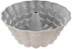 Dr. Oetker Forma de chec Dr. Oetker Floral 2551, 24 cm, Rotunda, Aluminiu turnat, Argintiu (Floral 2551)