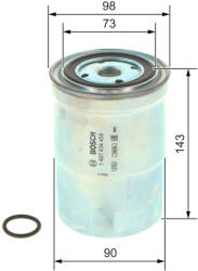 Bosch Filtru combustibil BOSCH 1457434459