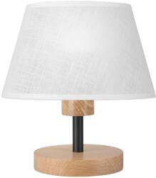 Brilagi - LED Asztali lámpa ANTHONY 1xE27/60W/230V tölgy/fehér 8590828610885 (BG1475)