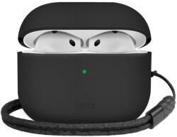 Uniq Lyden DS Airpods 4nd gen tok, fekete (UNIQ-AIRPODS(2024)-LYDBLK) - phoner