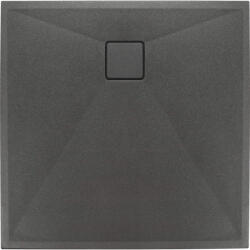 Deante Cadita dus patrata Deante Correo antracit metalic 90x90 cm (kqr_t41b)
