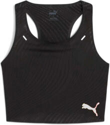 PUMA Run Ultraspun Crop női futófelső XL fekete