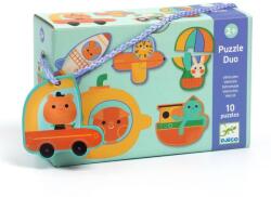 DJECO Járműves párosító puzzle - Djeco Puzzle Duo (DJ08270)
