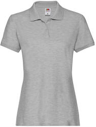 Fruit of the Loom Női prémium polipamut póló pólóing 2XL szürke