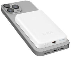SBS Powerbank SBS TEBB5000MAG1CW 5000 mAh USB-C, kompatibilis a MagSafe-el - fehér (8018417406805)