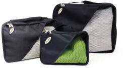 BasicNature Cordura utazótáskák M 1 db fekete