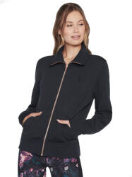 Skechers Női pulóver, Hoodless Hoodie Skechcloud Jacket, fekete M fekete