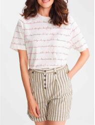 TBS Maelytee női rövid ujjú póló M fehér|vörös