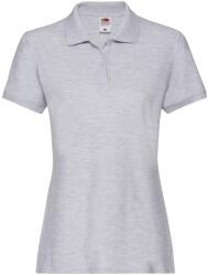 Fruit of the Loom Női Premium Heather póló pólóing XS szürke