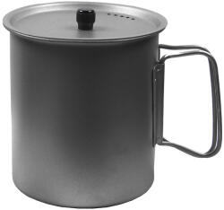 Vargo Ti-Lite Mug Cană ultraușoară din titan cu capac 0, 75 L