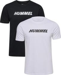 Hummel hmlELEMENTAL 2-PACK LOGO COTTON TEE Rövid ujjú póló 227226-2114 Méret L 227226-2114