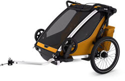Thule Cărucior pentru copii Chariot Sport 2 double natural gold