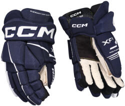 CCM Mănuși de hochei Tacks XF 80 Navy/White Senior 15 inci