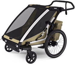 Thule Cărucior pentru copii Chariot Cross 2 double faded khaki