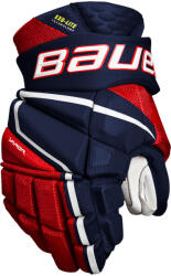 Bauer Mănuși de hochei Vapor Hyperlite Navy/Red/White Senior 15 inci