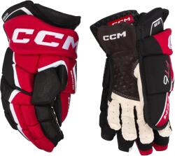 CCM Mănuși de hochei FT6 Black/Red/White Senior 13 inci