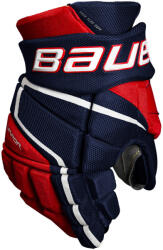 Bauer Mănuși de hochei Vapor 3X PRO Navy/Red/White Junior 10 inci
