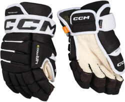 CCM Mănuși de hochei Tacks 4 ROLL PRO 3 Black/White Senior 15 inci
