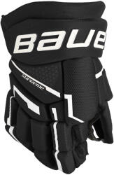 Bauer Mănuși de hochei Supreme Mach Black/White Youth 9 inci