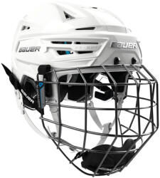 BAUER Cască de hochei RE-AKT 155 Combo White Senior M