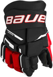 Bauer Mănuși de hochei Supreme M3 Black/Red Junior 10 inci