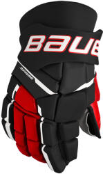 Bauer Mănuși de hochei Supreme M3 Black/Red Senior 14 inci