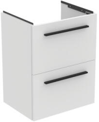 Ideal Standard Dulap baza suspendat Ideal Standard i. life S cu doua sertare, 50cm, alb mat (T5291DU)