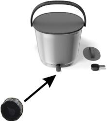 Bokashi Organko 2 alkatrész - csap kupak - termeszetkosar