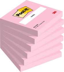 POST-IT Post-it® 654, 76 x 76 mm, 100 lap, neon rózsaszín