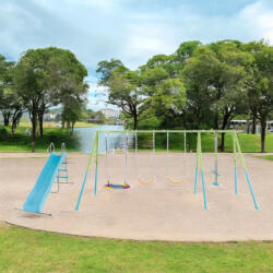 Intex Saucer Swing Five Feature set hinta+csúszda (44151) (44151)