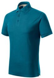 MALFINI 234 Prime galléros póló petrol kék színben (GOTS) (2349314)