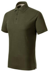 MALFINI 234 Prime galléros póló military színben (GOTS) (2346913)