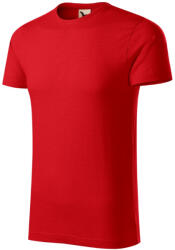 MALFINI 173 Native férfi póló piros színben (GOTS) (1730715)