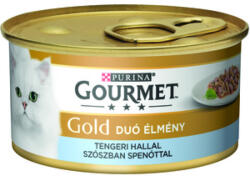 Gourmet Gold 85g Szósz Tengerihal + Spenót (809) - tenyesztoitap