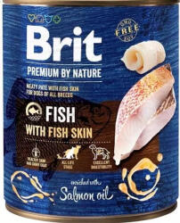  Brit Prémium Adult Paté Hal Halbőrrel 800g Kutyakonzerv - tenyesztoitap