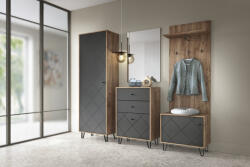  Szekrény Craft Tobacco / grafit színkombinációban - BILBAO BL20 (wipPUBISB20DCGRCC3010)