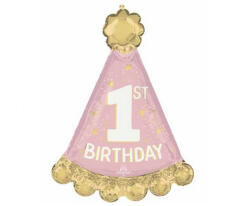 anagram Számos lufi 34" 86cm óriás lufi, 1-es, 1. szülinap (LUFI122699)