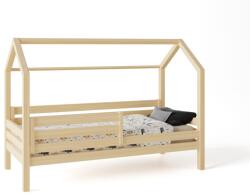  Házikó ágy prémium fiókkal ágy méret: 80 x 160 cm, fiók, lábak: lábakkal, fiók nélkül, Leesésgátlók: mindkettő