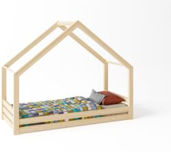 Dominant premium házikó ágy választható leesésgátlóval ágy méret: 90 x 200 cm, fiók, lábak: lábak nélkül, Leesésgátlók: egyik sem